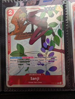 Sanji (Gift Collection 2023) OP01-013 One Piece Promotion Cards Foil - Image 1