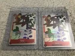 Sanji (Gift Collection 2023) OP01-013 One Piece Promotion Cards English Foil X 2 - Image 3
