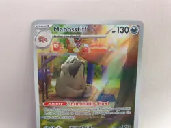 Pokemon TCG Mabosstiff 218/198 Scarlet Violet Base Illustration Rare Near Mint - Image 4