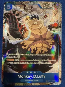 One Piece TCG Monkey.D.Luffy OP11-058 Carrying On His Will OP13 Treasure Rare TR - Image 1