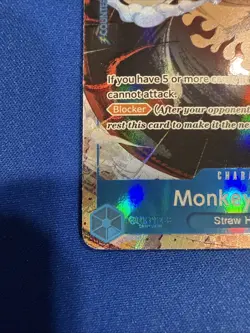 One Piece TCG Monkey.D.Luffy OP11-058 Carrying On His Will OP13 Treasure Rare TR - Image 5