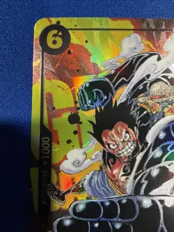 One Piece MONKEY.D.LUFFY Sec Royal Blood Alt Art OP10-118 Parallel - Image 2