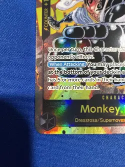 One Piece MONKEY.D.LUFFY Sec Royal Blood Alt Art OP10-118 Parallel - Image 5