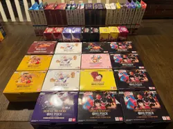EMPTY One Piece Booster Boxes, Starter Decks, And Double Packs - Image 1