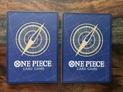One Piece CCG OP12-119 Bartholomew Kuma Secret Rare Card ×2 Never Played - Image 2