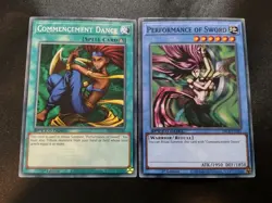 Performance of Sword SBCB-EN183 + Commencement Dance Yugioh Card Set NM - Image 1