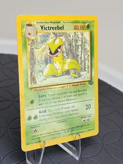 Victreebel Pokemon Card 201/64 Jungle Set Non-Holo Rare Very Good Condition - Image 2