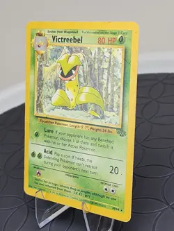 Victreebel Pokemon Card 201/64 Jungle Set Non-Holo Rare Very Good Condition - Image 3