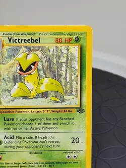 Victreebel Pokemon Card 201/64 Jungle Set Non-Holo Rare Very Good Condition - Image 5