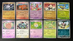 Pokemon Ascended Heroes (10 Cards) All Poke Ball Pattern - Clefable + Rotom - Image 1