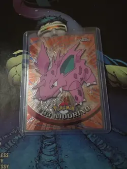 Pokemon Card - 2000 Topps Chrome Series 1 Nidorino #33 Holo Foil NM vintage - Image 1