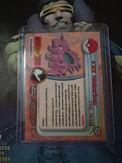 Pokemon Card - 2000 Topps Chrome Series 1 Nidorino #33 Holo Foil NM vintage - Image 2