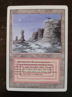 MTG Plateau Revised Edition - Image 1