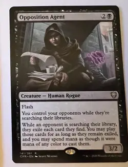 Magic The Gathering Opposition Agent Commander Legends Rare 141/361 MTG NM - Image 2