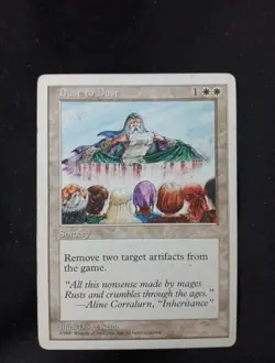 Dust to Dust MTG Core Set 5th Edition Regular - Image 1