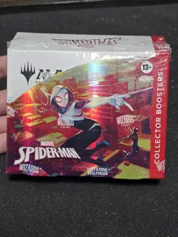 Magic: The Gathering Marvel ~ Spider-Man Collector Booster Box New Sealed - Image 1