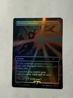Flawless Maneuver FOIL SLD 1728 (MTG Captain America Secret Lair 2024) - Image 1