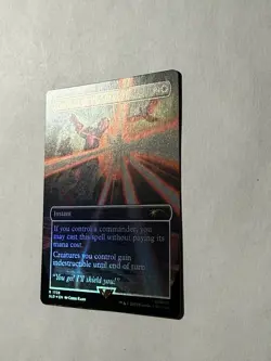 Flawless Maneuver FOIL SLD 1728 (MTG Captain America Secret Lair 2024) - Image 2