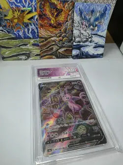 Ace 10 Espeon V 081/069 FA SR S6A Eevee Heroes Japanese Pokemon Card GEM MINT - Image 3