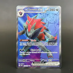 Pokemon TCG N’s Zoroark ex Secret Rare Holo Journey Together 175/159 NM - Image 1