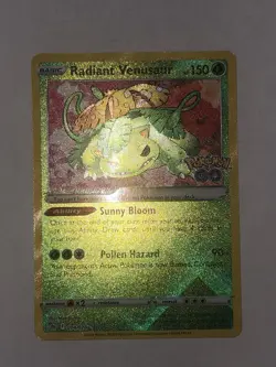 Radiant Venusaur 004/078 Pokemon GO Holo - Image 2