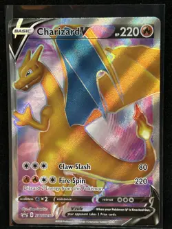 Charizard V - SWSH050 Black Star Promo Pokemon - NM/MINT - Image 1