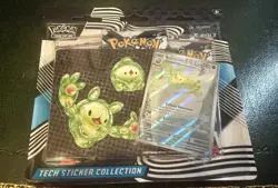 NEW SEALED Pokemon Scarlet & Violet - Black Bolt Tech Sticker Collection - Image 1