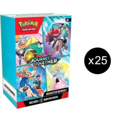 Pokemon TCG Journey Together SV09 Booster Bundle Case 25 Bundles Factory Sealed - Image 2