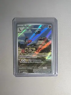 NM-Mint Mudsdale - 175/162 - Illustration Rare Pokemon Temporal Forces - Image 1