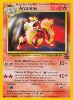 Arcanine (#06/53) WOTC Promo MP Pokemon - Image 1
