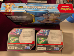 Pokemon Paradox Clash Walking Wake EX & Iron Leaves EX Tins & Mega Kangaskhan EX - Image 3
