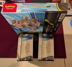 Pokemon Paradox Clash Walking Wake EX & Iron Leaves EX Tins & Mega Kangaskhan EX - Image 4