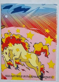 2000 Topps Pokemon #8 Wartortle Stick-on - Image 2