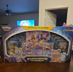POKEMON TCG XY EVOLUTIONS KANTO POWER MEWTWO EX COLLECTION SET FACTORY SEALED - Image 1