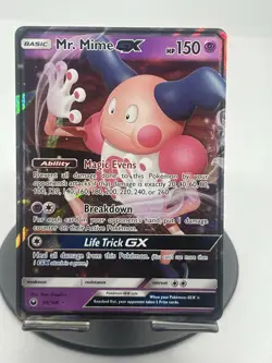 Pokemon TCG Mr. Mime GX 56/168 SM Celestial Storm Ultra Rare NM - Image 1