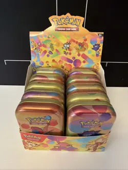 151 Empty Mini Tin Complete Set Of 10 - Display And Tins Only - Image 2