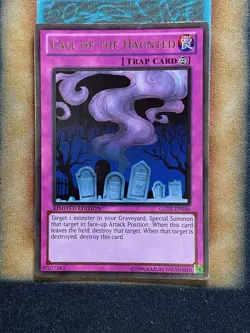 Yugioh Call Of The Haunted GLD5-EN046 Gold Rare Limited Edition NM - Image 1