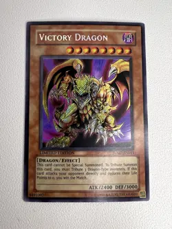 Yu-Gi-Oh! Victory Dragon JUMP-EN011 - Secret Rare - Limited Edition - Mint - Image 2