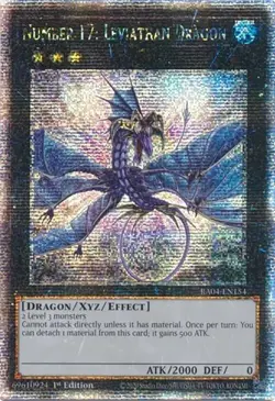 Number 17: Leviathan Dragon (Quarter Century Secret Rare)-Quarter Century Sec... - Image 1