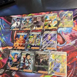 Lot of 12 Full Art Trainer Cards Pokemon TCG Mixed Lot NM - Image 1