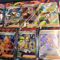Lot of 12 Full Art Trainer Cards Pokemon TCG Mixed Lot NM - Image 3