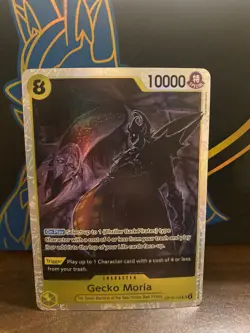 One Piece TCG Gecko Moria OP14-104 The Azure Sea's Seven - Image 1