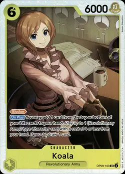Koala - Super Rare - OP09-103 Emperors In The New World - One Piece CCG - Image 1