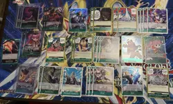 One Piece Green Roronoa Zora Deck (incomplete) Cavendish Dracula Zoro - Image 1