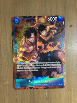 Portgas.D.Ace (TR) OP08-052 Royal Blood Foil Treasure Rare Alt Art Ace Alternate - Image 1