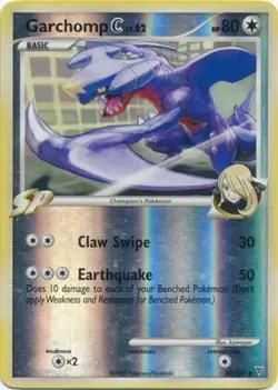Damaged Garchomp [C] - 60/147 - Uncommon - Reverse Holo Pokemon Supreme Victors - Image 1