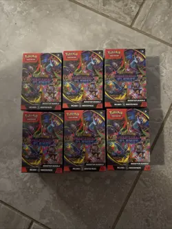Pokemon TCG: Phantasmal Flames Lot of (6) Factory Sealed Booster Bundle Box - Image 1