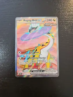 Raging Bolt ex - 196/162 Pokemon TCG SV05: Temporal Forces Ultra Rare NM - Image 1