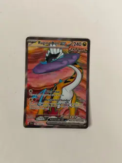 Pokemon TCG Raging Bolt EX 196/162 Sv05 Temporal Forces Full Art Ultra Rare NM - Image 1