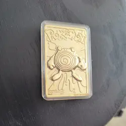 NINTENDO POLYWHIRL LIMITED EDITION 23K GOLD OLATED TRADING CARD - Image 1
